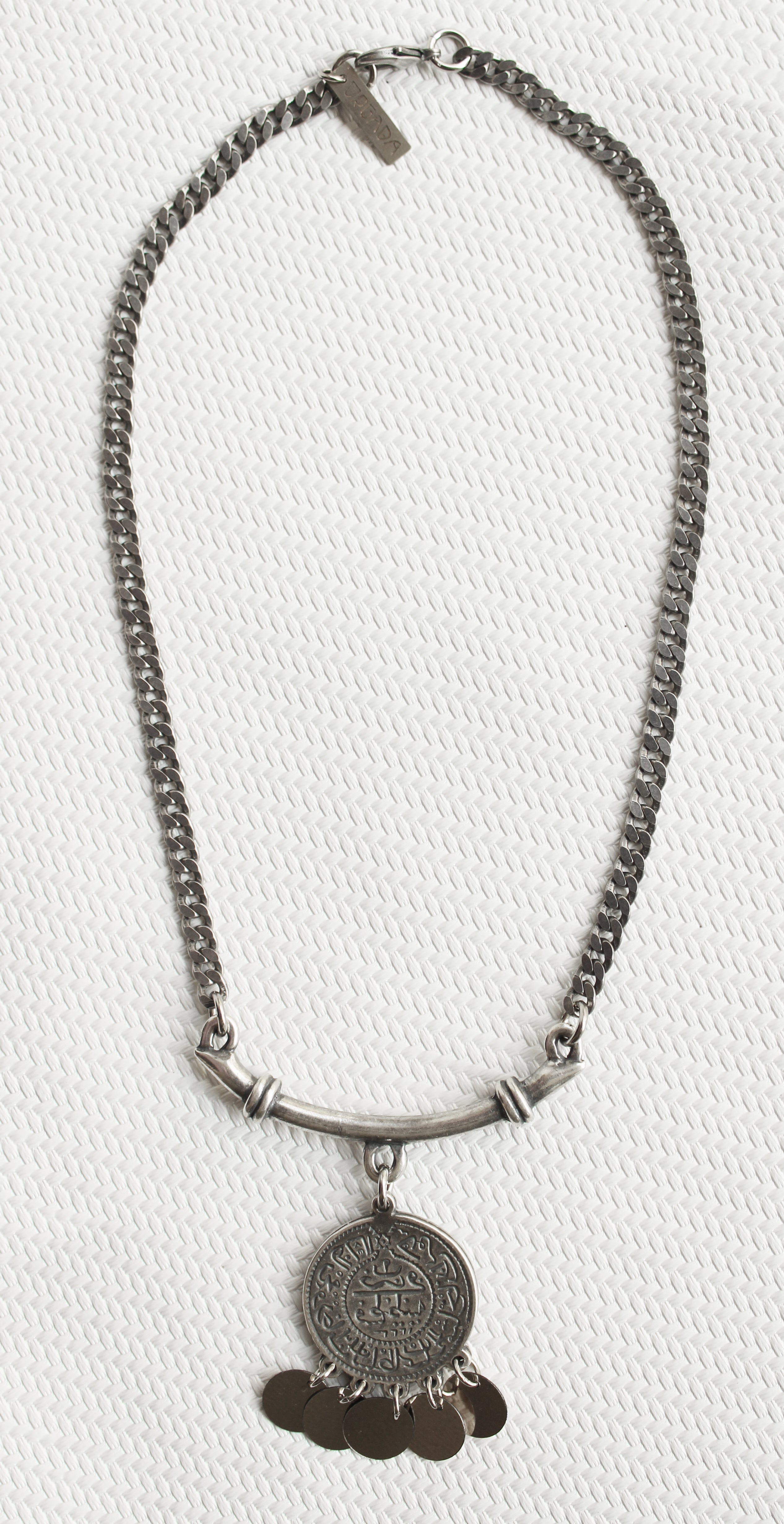 ORGADA'S Hieroglyph Queen necklace in full look