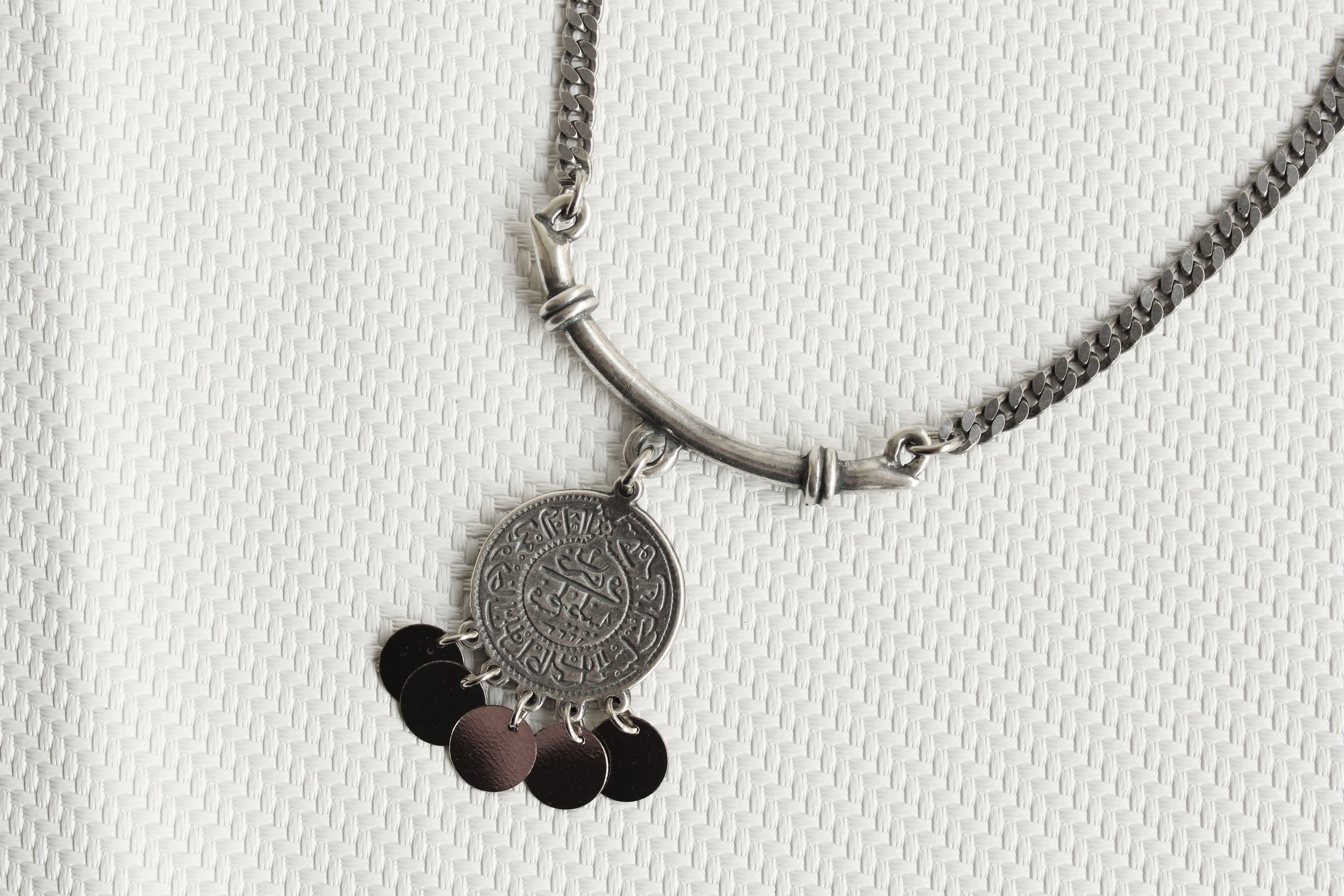 ORGADA'S Hieroglyph Queen necklace in close-up