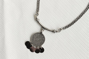 ORGADA'S Hieroglyph Queen necklace in close-up