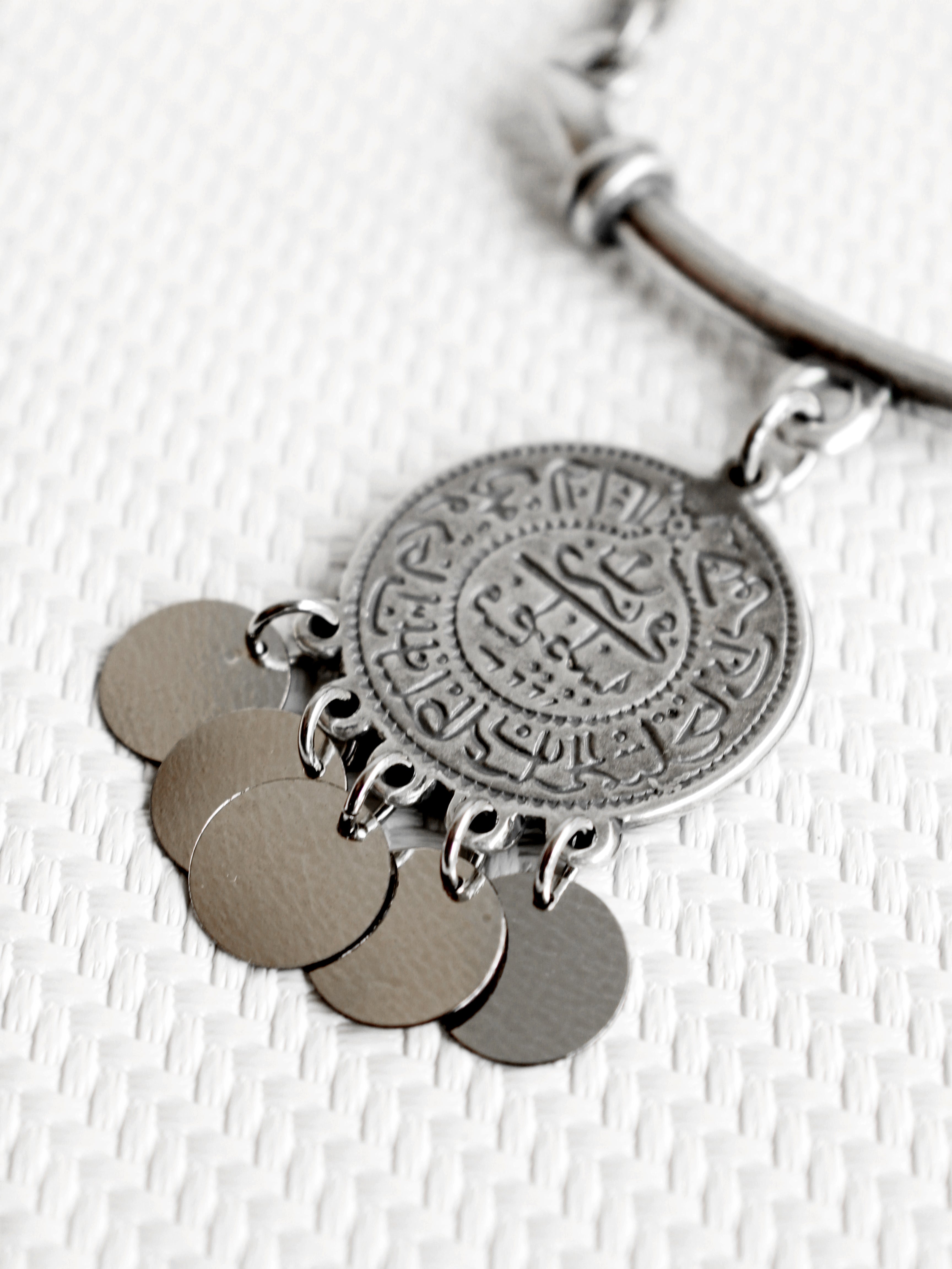 ORGADA'S Hieroglyph Queen necklace in close-up