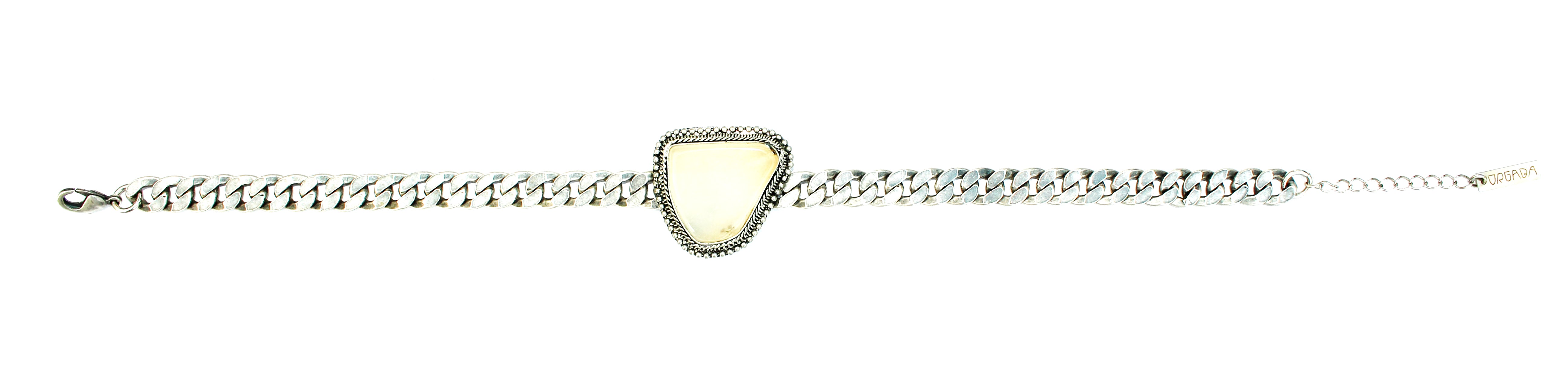 Orgada's Moonstone Pariteet Choker designed for the ultimate bohemian princess on a white background